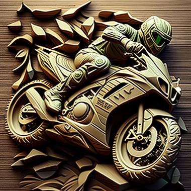 3D модель Kawasaki KFX50 (STL)